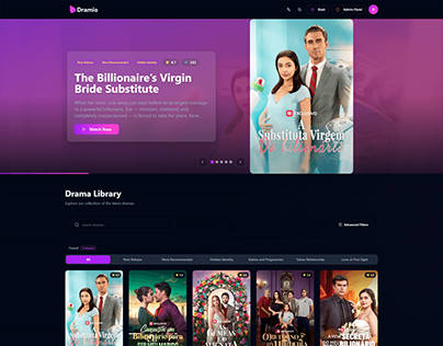 Dramio Website